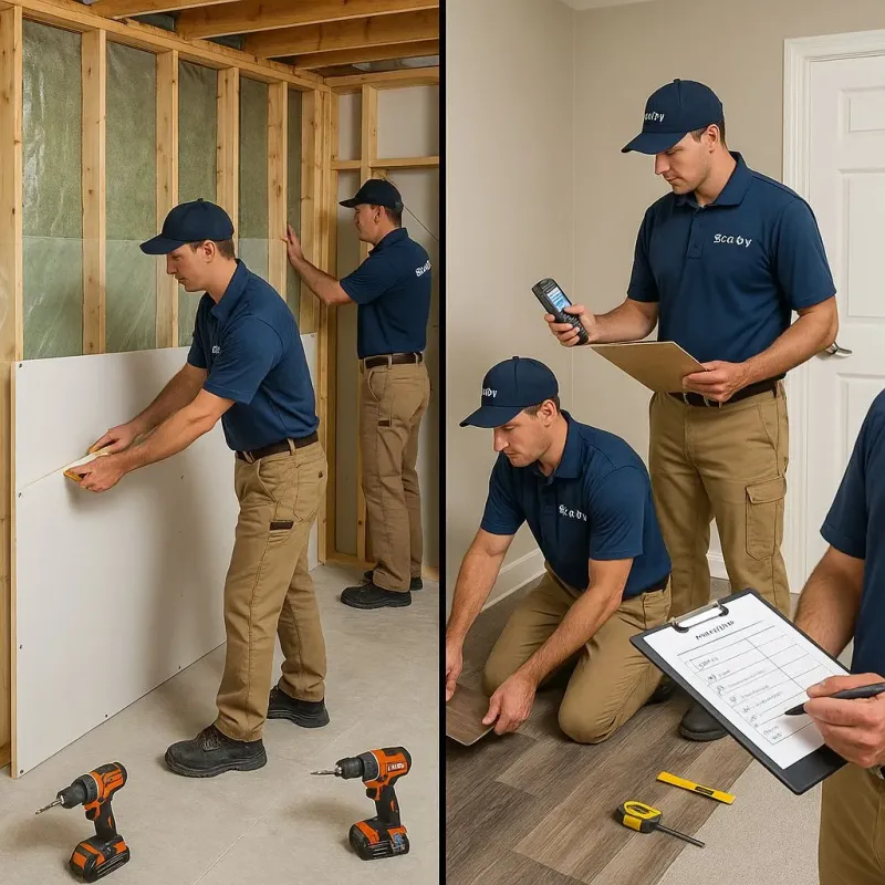 Repairs and Reconstruction process in Saucier, MS
